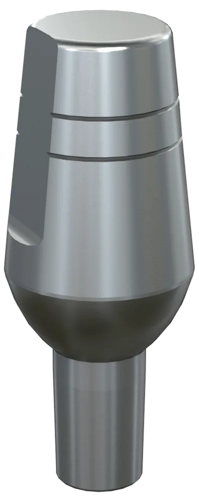 Non-shouldered abutment