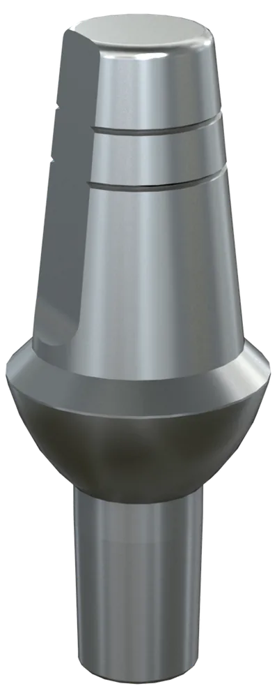 i-System shouldered abutment on the sloping shoulder